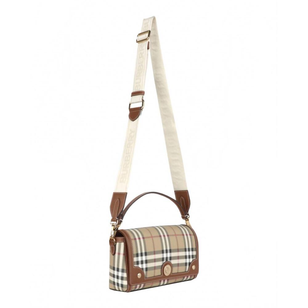 NEW BURBERRY women's top handle note bag in briar brown - Picture 4 of 4